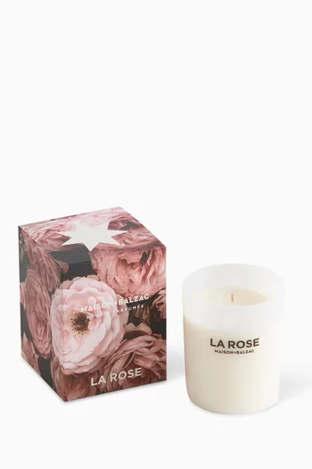 شمعة لا روز معطرة كبيرة، 300 غرام