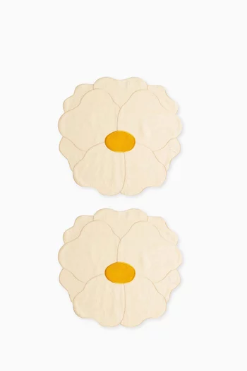 Wild Rose Placemats, Set of 4