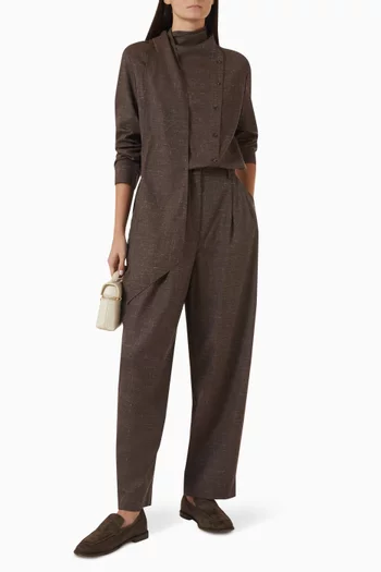 Elm Shirt in Wool-blend