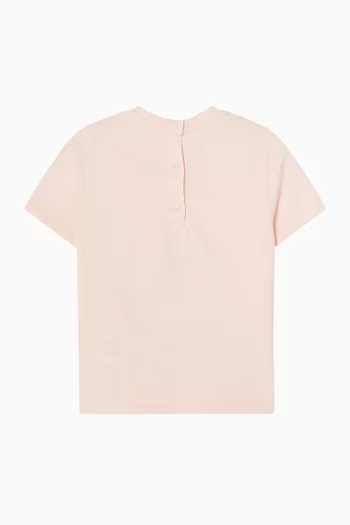 Graphic-print T-shirt in Cotton