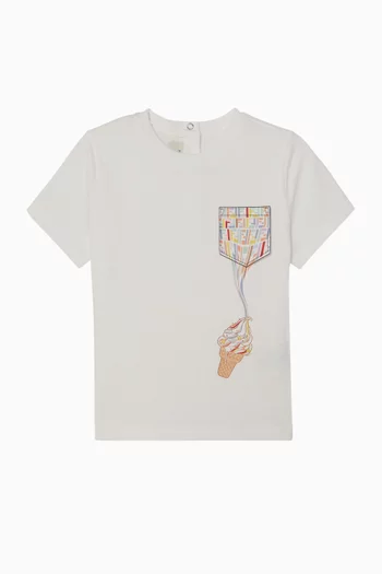 Ice Cream T-shirt in Cotton