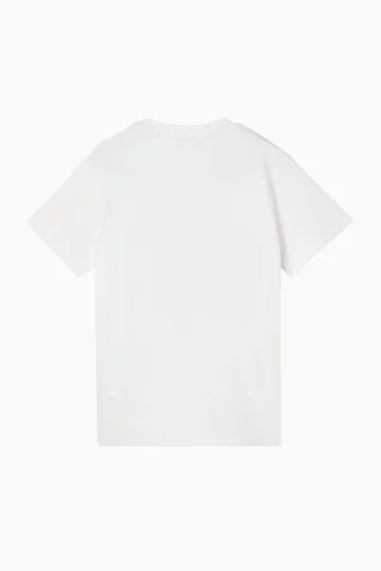 FF-print T-shirt in Cotton