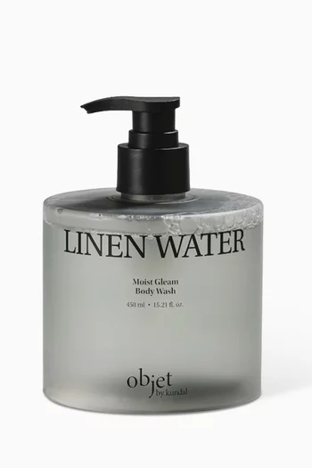 Linen Water Moist Body Wash, 450ml