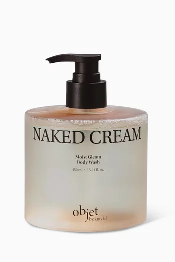 Naked Cream Moist Body Wash, 450ml