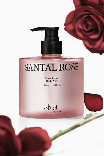 Santal Rose Moist Body Wash, 450ml