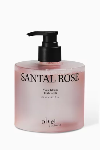 Santal Rose Moist Body Wash, 450ml