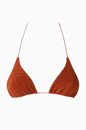 Micro Via Bikini Top