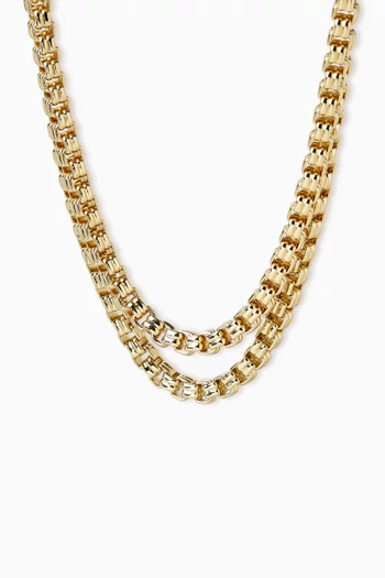Nesting Rope Duo Necklace, Set of 2