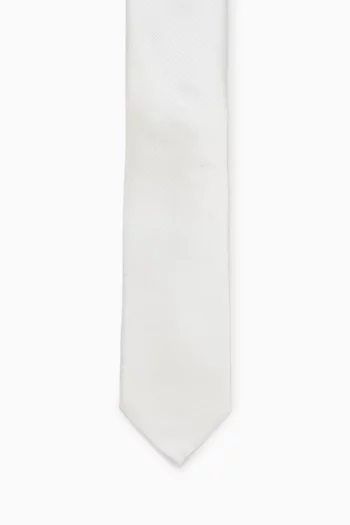 Woven Tie in Silk