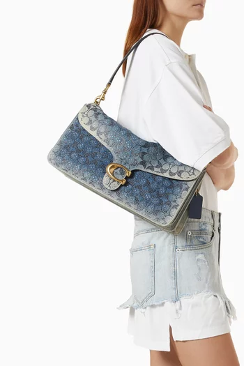 Tabby 36 Shoulder Bag in Signature Denim