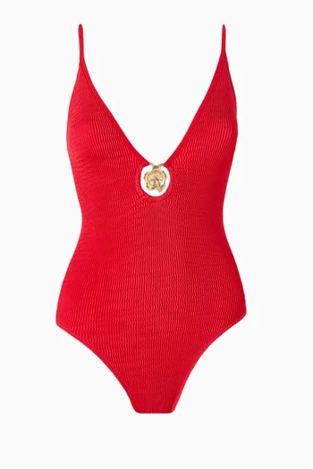 Cherry Maillot One-piece Swimsuit