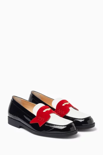 Mini Penny Loafers in Leather