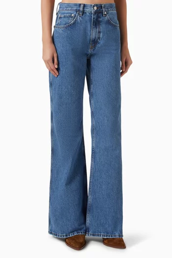 Wyatt Bootcut Jeans in Denim