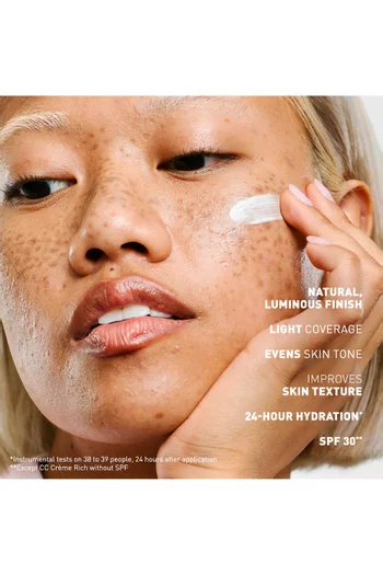 كريم سي سي بحمض الهيالورونيك مع عامل الحماية من الشمس SPF30، درجة كراميل، 15 ملل