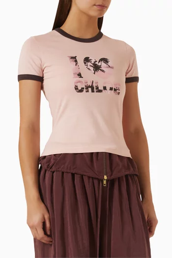 I Love Chloe T-shirt in Cotton