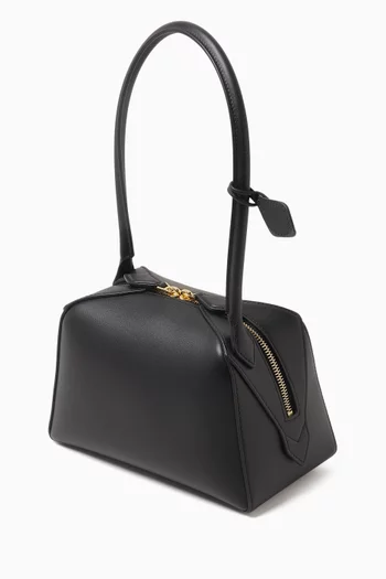 Small Le Bouledogue Shoulder Bag in Leather