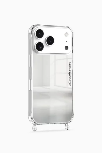 iPhone 17 Pro Mirror Ring Case in Silicone