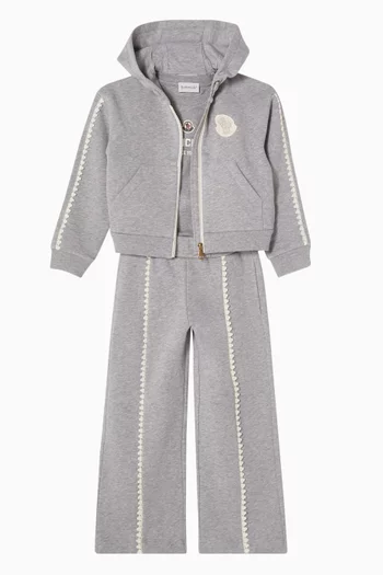 Trousers in Cotton Fleece