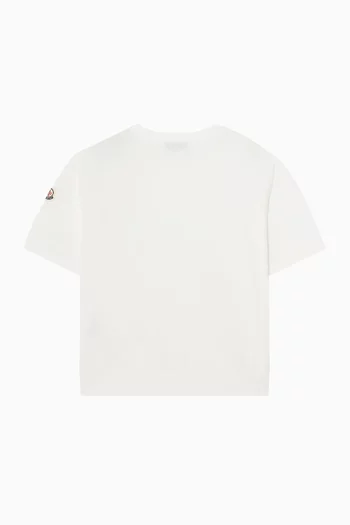 Logo T-shirt in Cotton-blend