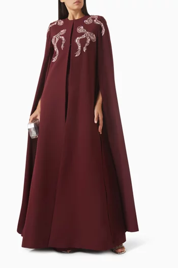 Aura Jacket-style Dress in Crepe