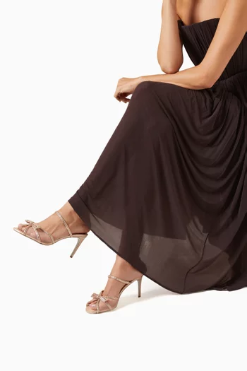 Lynette 80 Sandals in Satin