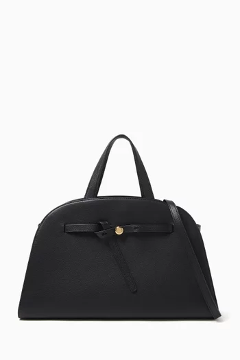Large Romy Bauletto Bag in Leather