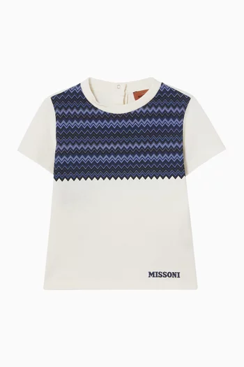 Zigzag T-Shirt in Cotton
