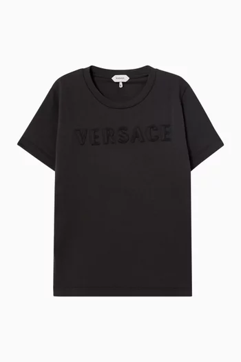Logo Embroidered T-shirt
