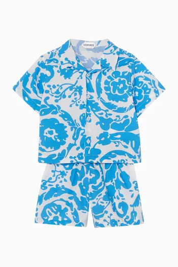 Barocco Shirt in Cotton-poplin