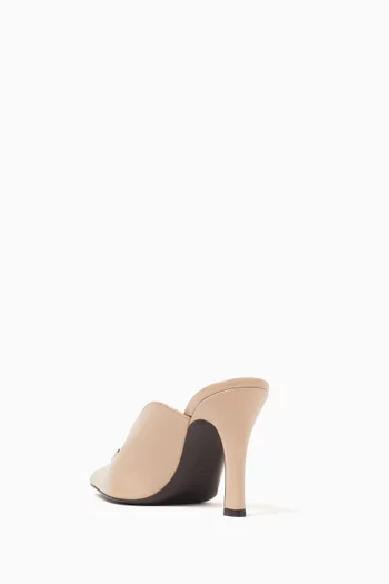 Marisa 90 Mules in Calf Leather