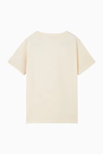 Varsity T-shirt in Cotton Jersey