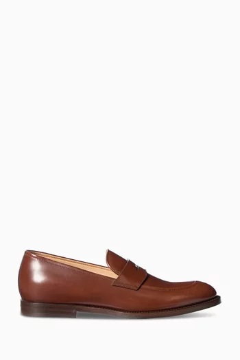 Penny Loafers in Leather