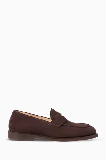 Penny Loafers in Suede