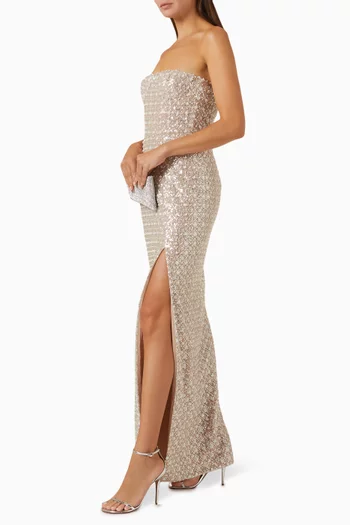 Allegra Pearl Veronica Maxi Dress