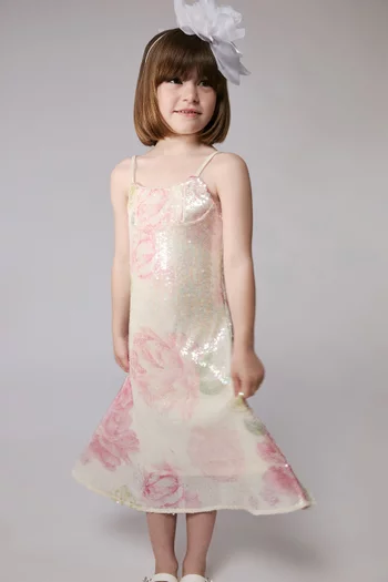 Adoni Sequin Midi Dress
