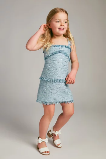 Jayde Dress in Boucle