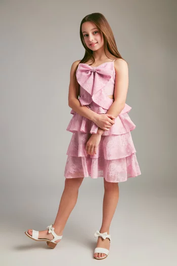 Tulip Lace Midi Dress