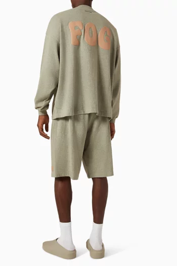 Merch Long Sleeve T-shirt in Heavy Jersey
