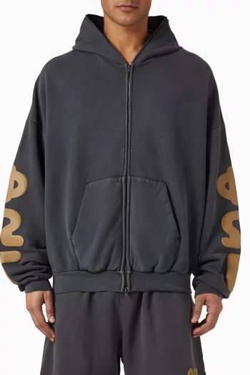 90s Zip-up Hoodie in Core Fleece