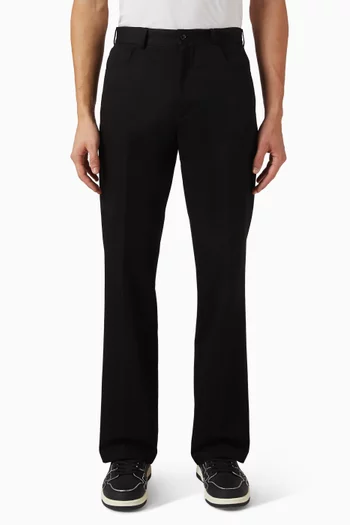 Bootcut Pants in Twill
