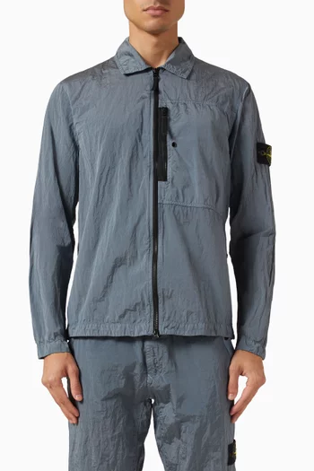 Overshirt in Nylon Metal