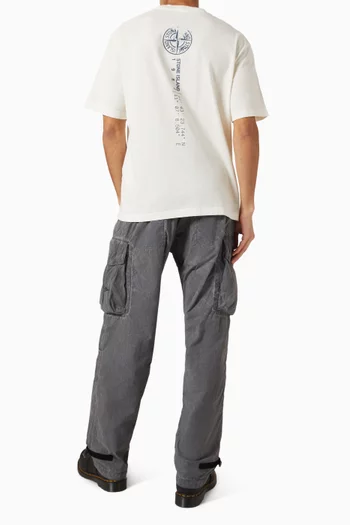 Printed T-shirt in Organic Cotton Jersey