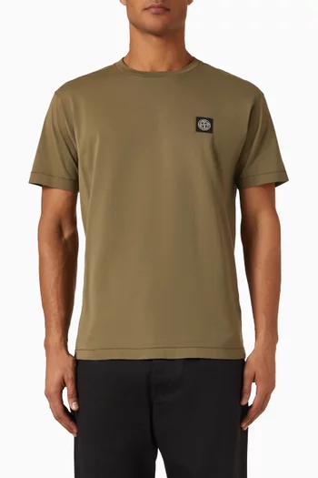 Compass Patch T-shirt in Cotton