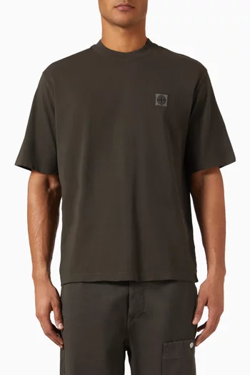 Compass Patch T-shirt in Cotton