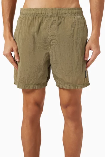 شورت سباحة من نايلون لامع