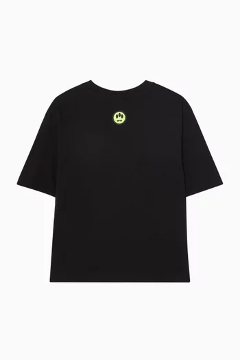 Graphic Logo-print T-shirt in Cotton Jersey