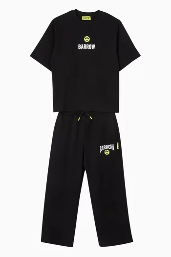 Graphic Print T-Shirt in Cotton