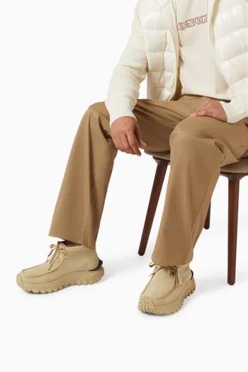x Clarks Originals' Trailgrip Wallabee GTX Boots in Nubuck