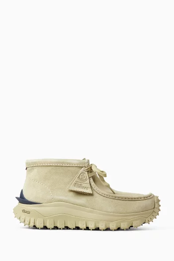 x Clarks Originals' Trailgrip Wallabee GTX Boots in Nubuck