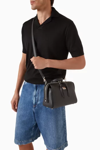 Vittoria Top-handle Bag in Leather